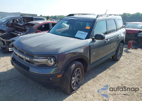 2024 Ford Bronco Sport Big Bend from USA, damaged, VIN 3FMCR9B69RRE87071